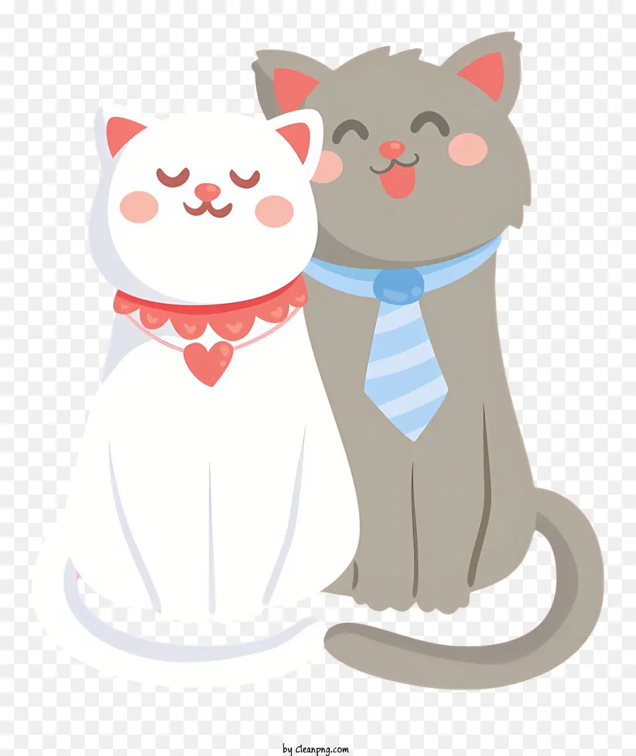 Dos Desenhos Animados De Gatos，Gato Ilustração PNG