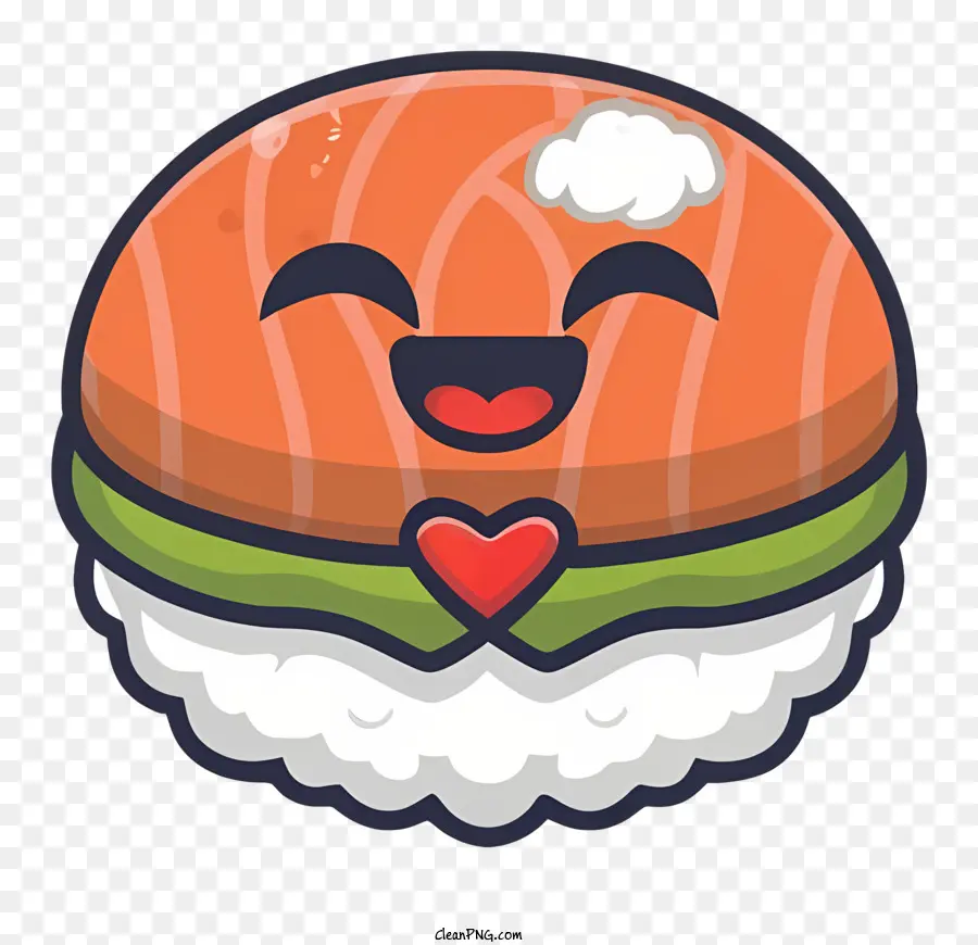 Cartoon Hamburger，Hamburger Sorridente PNG