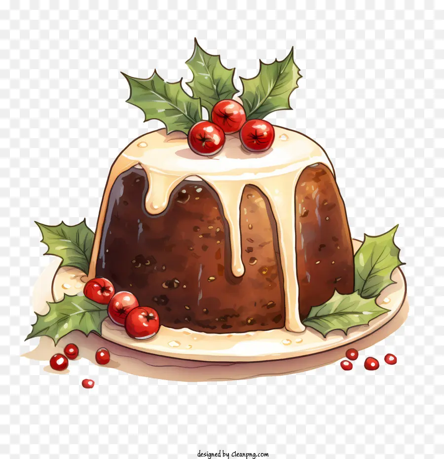 Bolo De Frutas De Natal，Bolo De Natal PNG