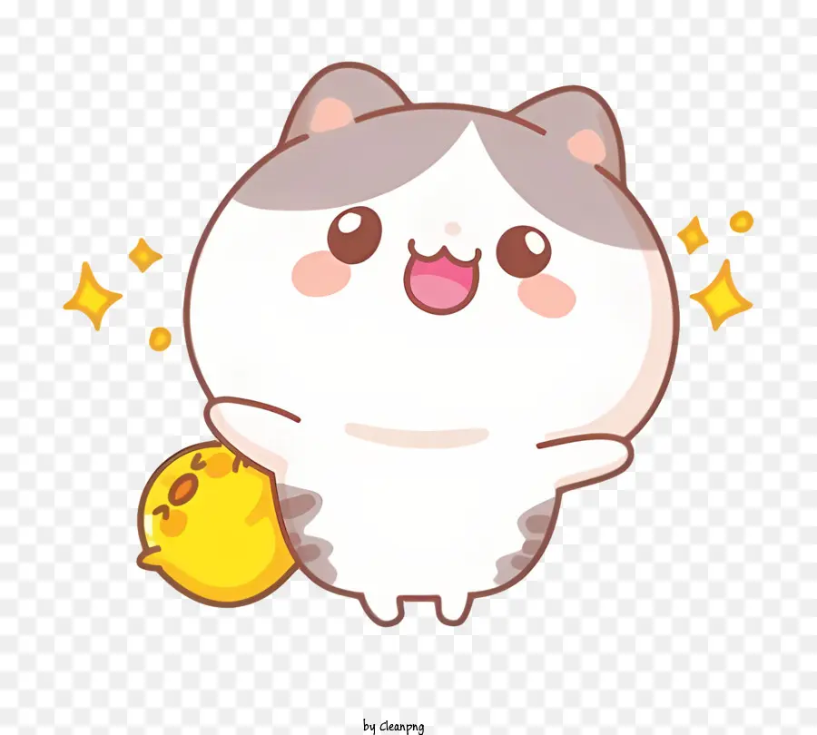 Gato Dos Desenhos Animados，Gato Bonito PNG