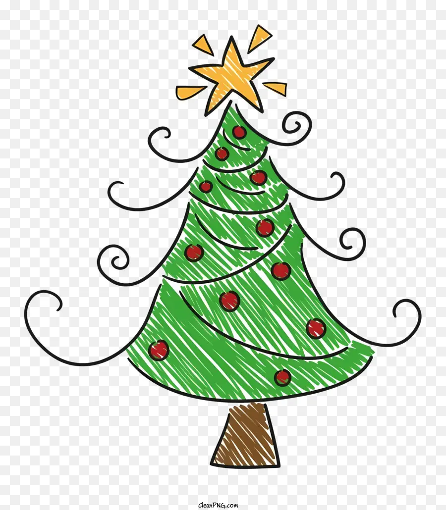 árvore De Natal，Simples árvore De Natal PNG
