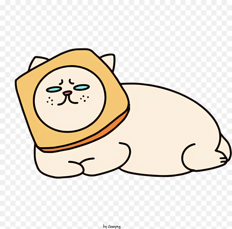 Gato Branco，Gato Triste PNG