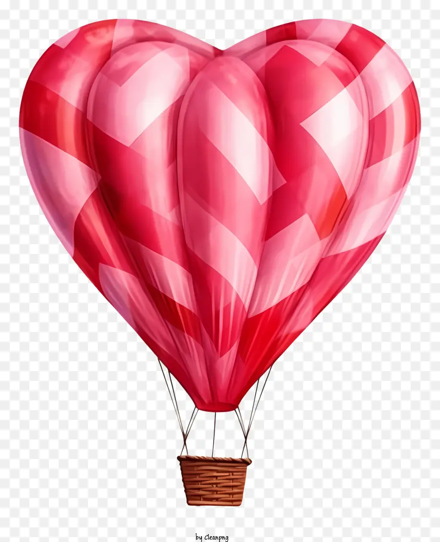 Balão De Ar Quente，Heartshaped Balão PNG