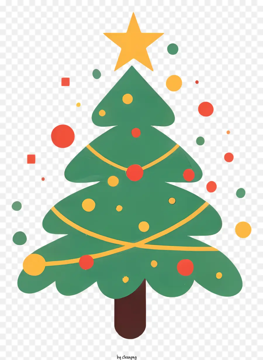 árvore De Natal，Árvore De Natal De Papelão PNG