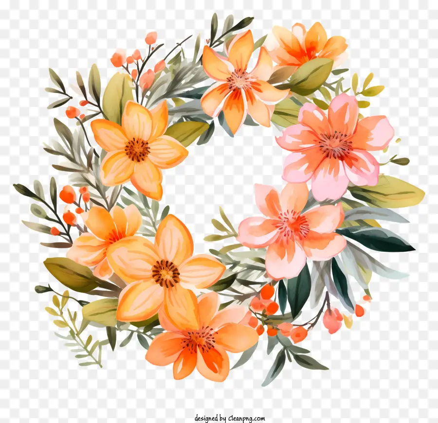 Flores De Laranja，Flores Amarelas PNG