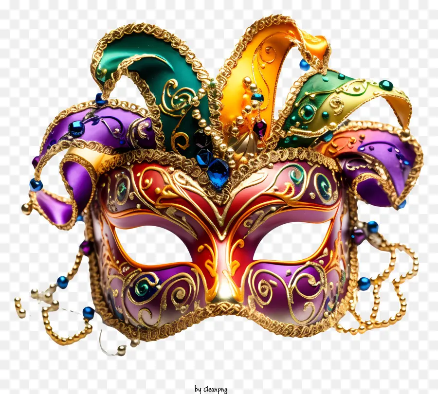 Máscara De Carnaval，Máscara Colorida PNG