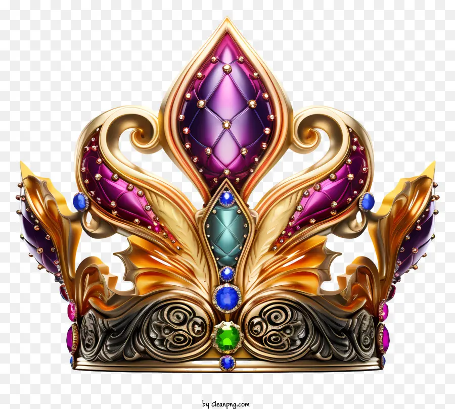 Coroa De Ouro，A Coroa Real PNG