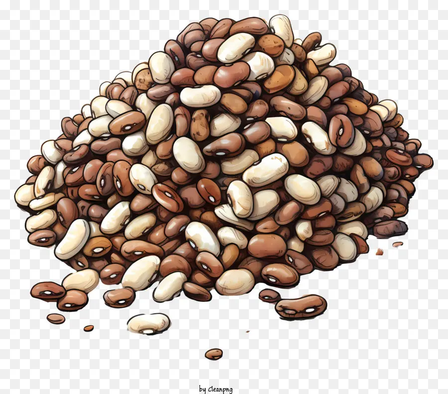 Beans，Pilha De Feijão PNG