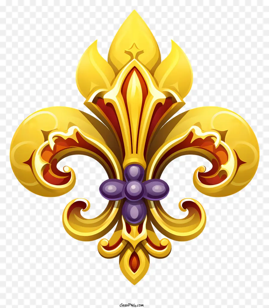 Fleur De Lis，Símbolo Da França PNG