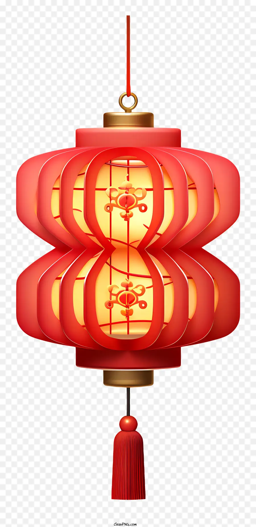 Vermelho Lanterna Chinesa，Lanterna De Papel PNG