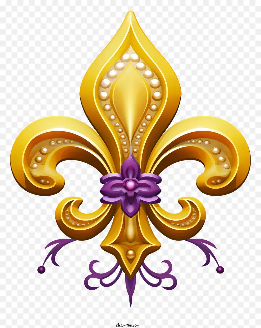 Golden Fleurdelis，Monarquia Francesa PNG