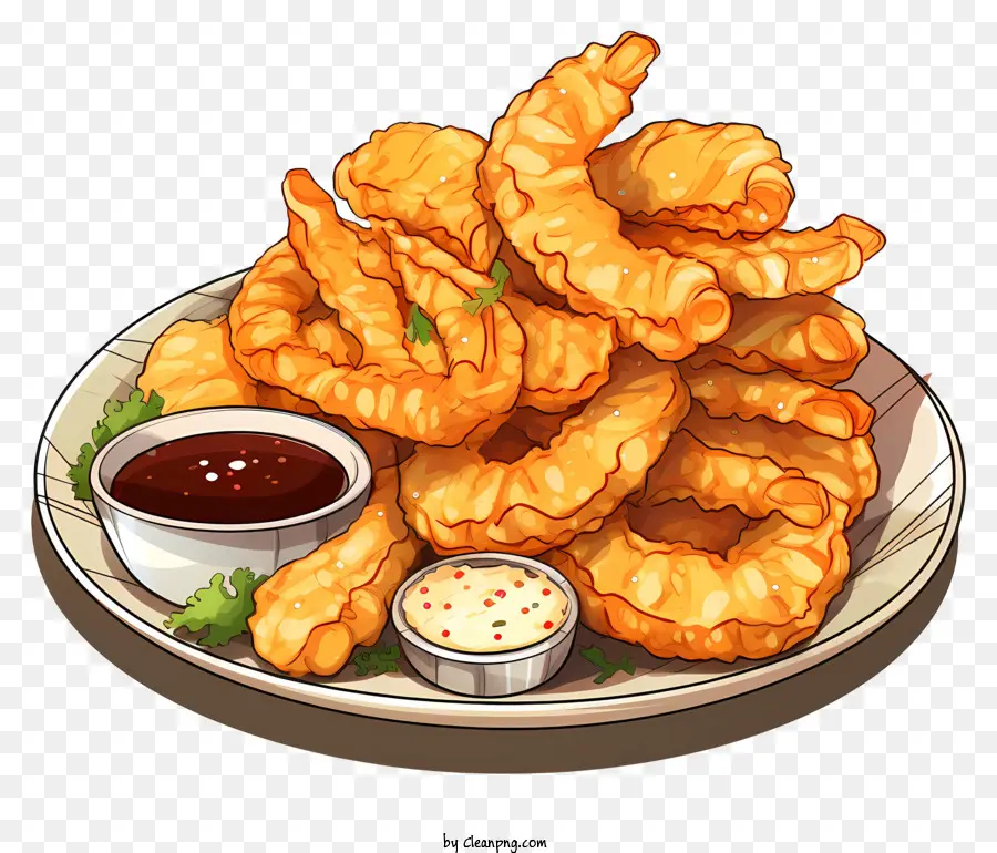 Alimentos Fritos，Asas De Frango Frito PNG