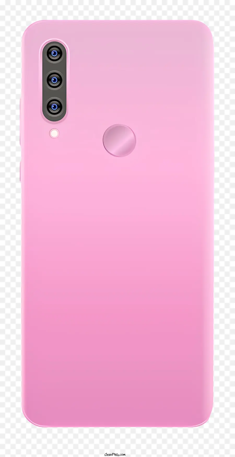 Celular Rosa，Parte Traseira Do Smartphone Rosa PNG