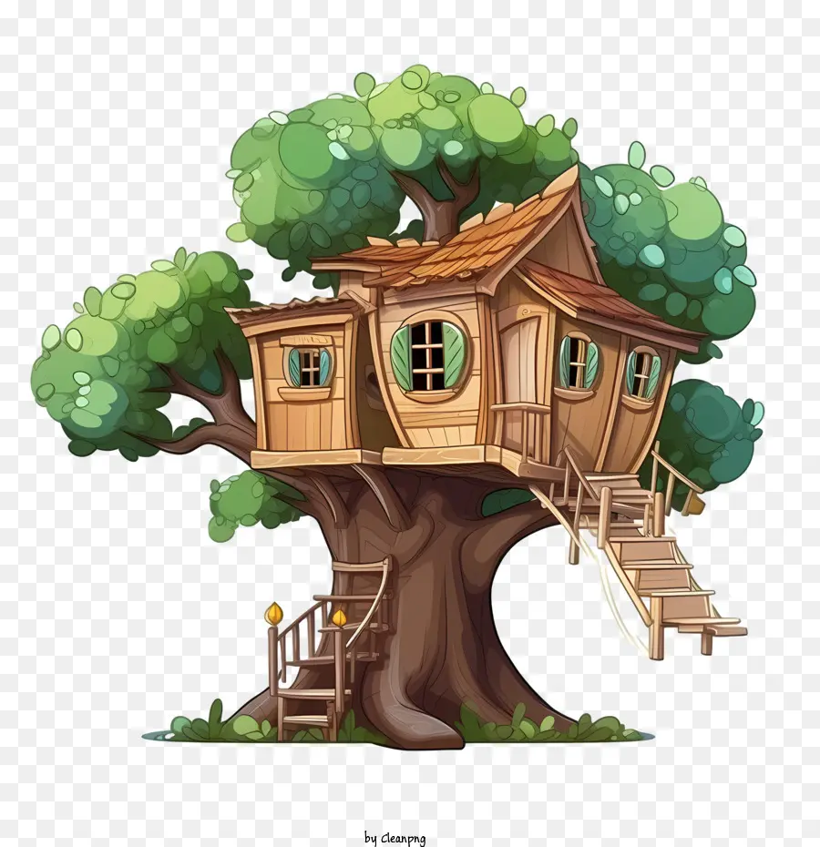 Casa Na árvore，Floresta PNG