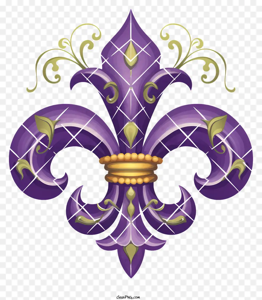 Fleur De Lis，Símbolo Da Louisiana PNG