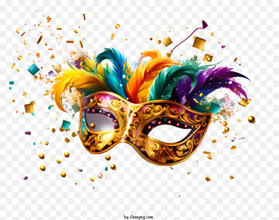 Máscara Masquerade，Festa De Carnaval PNG