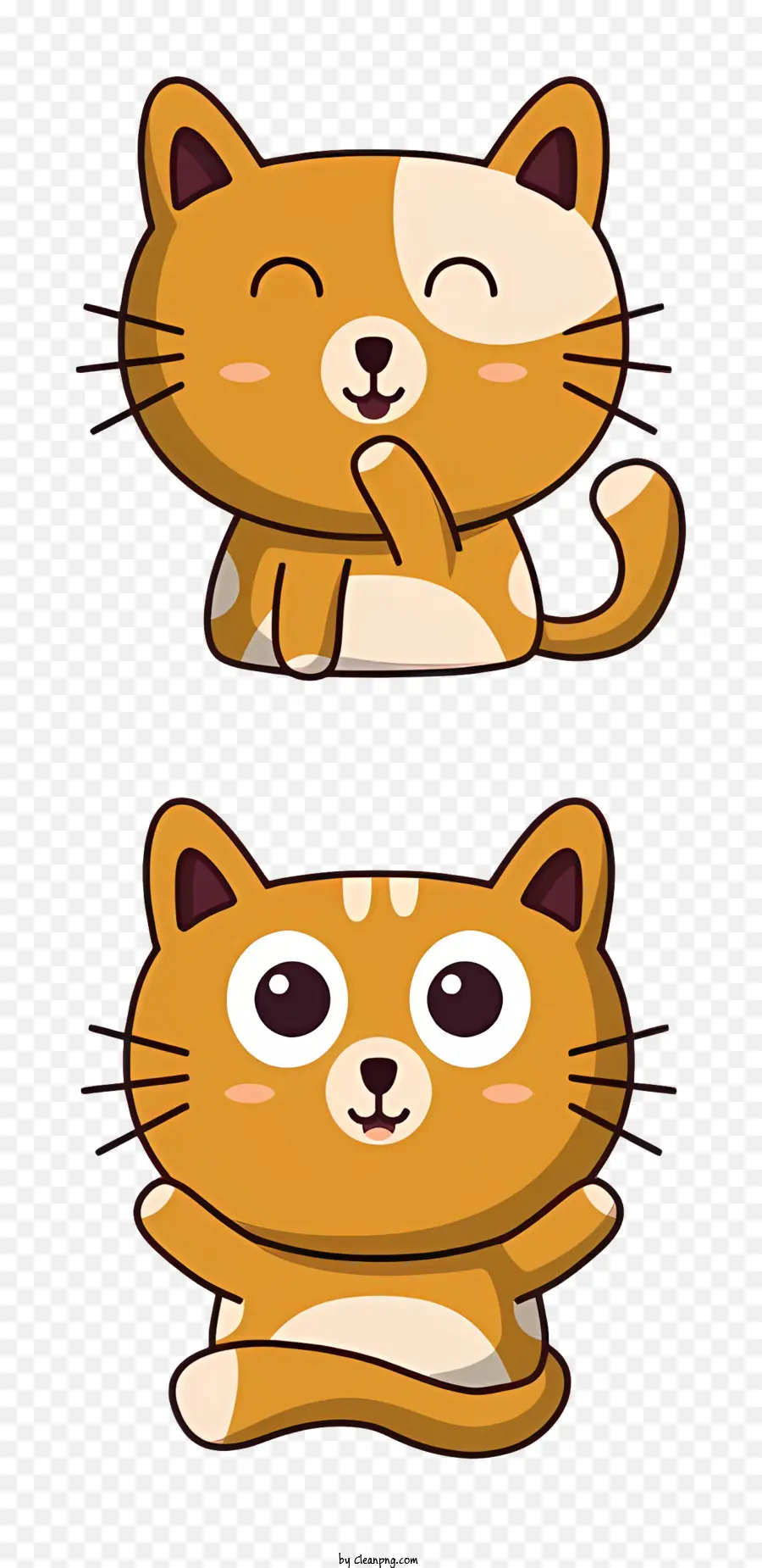 Gatos Com Língua De Fora，Gatos Fofos PNG