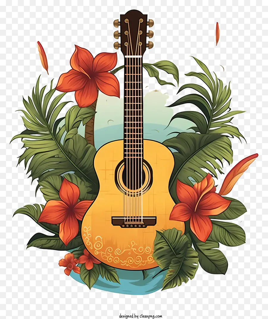 Paraíso Tropical，Guitarra De Ouro PNG