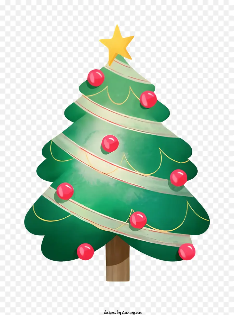 árvore De Natal，Folhagem Verde PNG