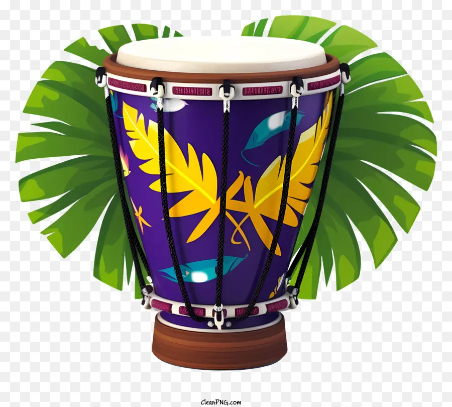 Drum Do Congo，Tambor De Madeira PNG