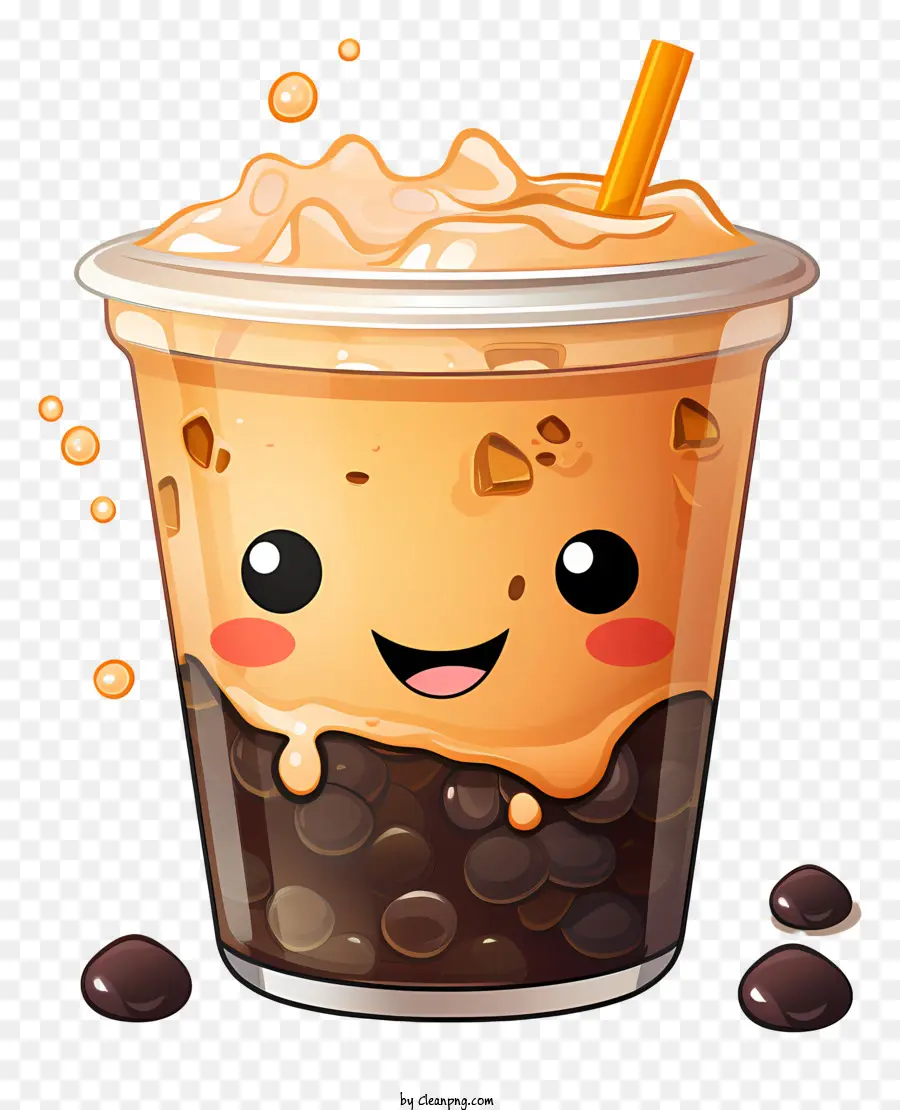 Mocha Com Leite De Chocolate，Chá De Bolhas PNG