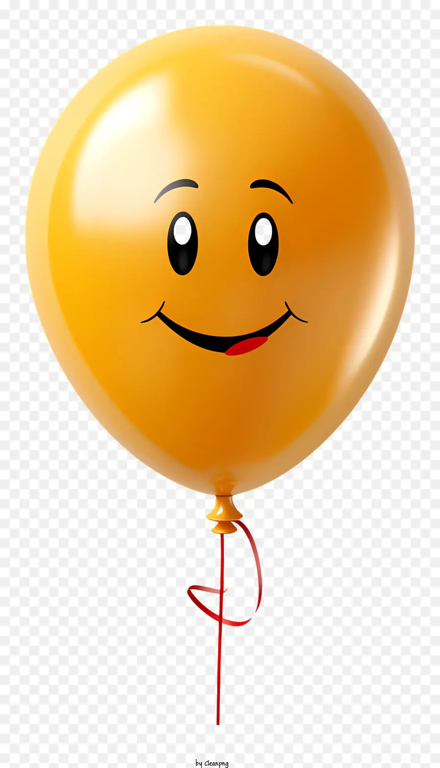 O Balão Amarelo，Smiley Face De Balão PNG