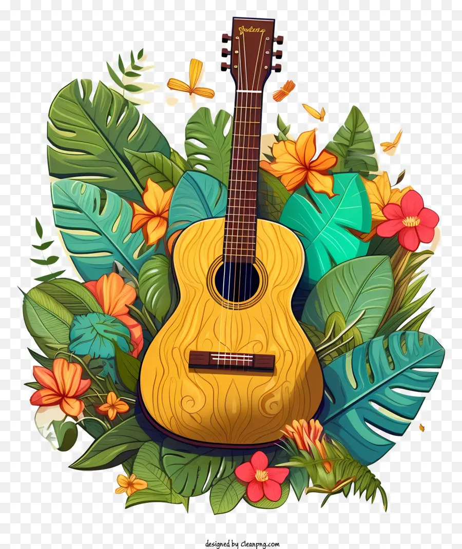 Guitarra，Selva Tropical PNG