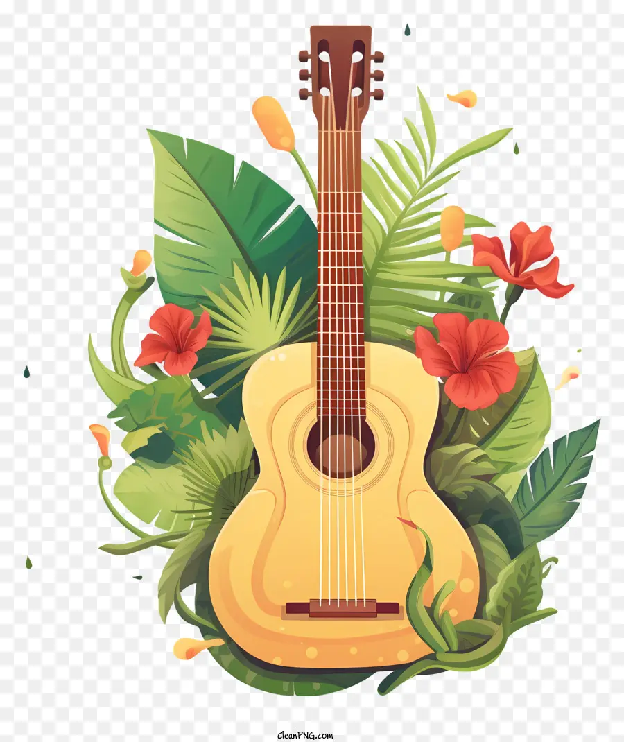 Guitarra，Selva Tropical PNG