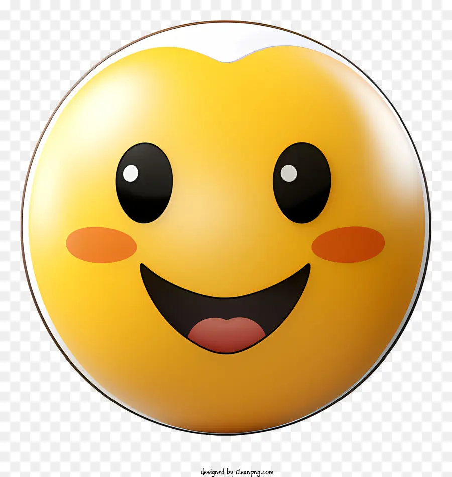 Rosto Sorridente Amarelo，Bola Laranja Sorridente PNG