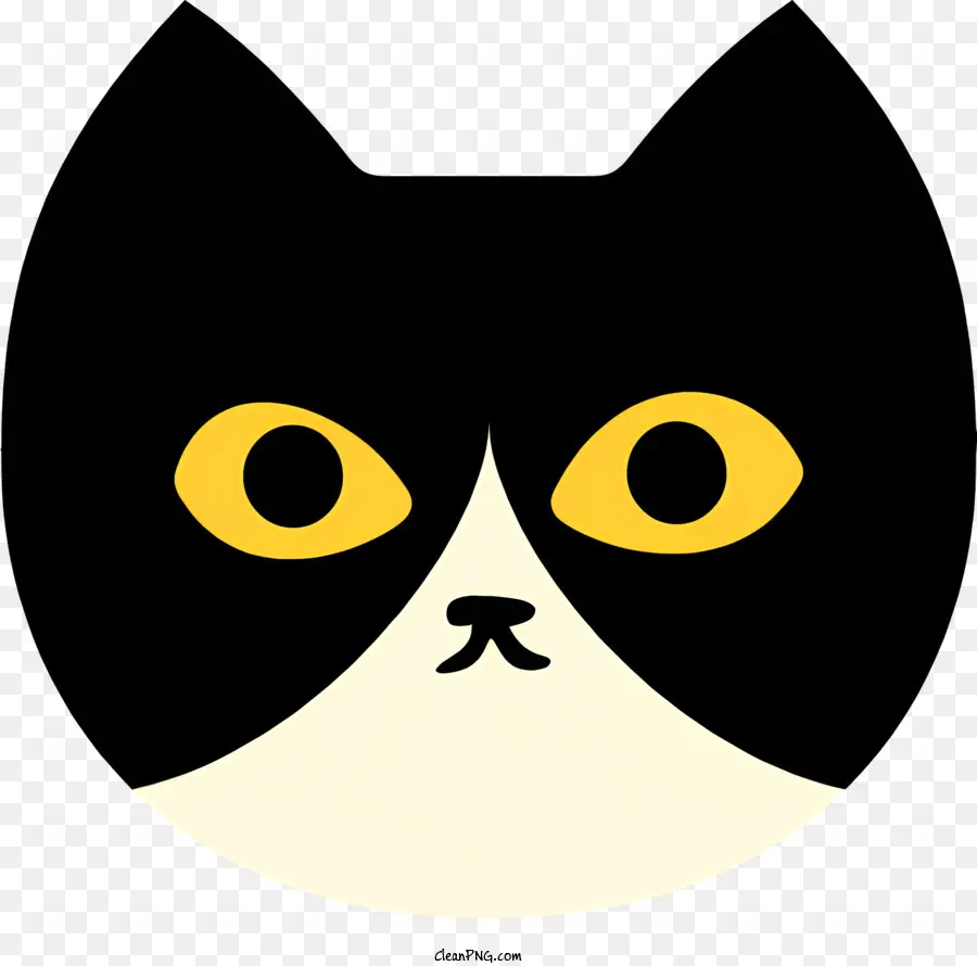 Gato De Desenho，Gato Preto E Branco PNG