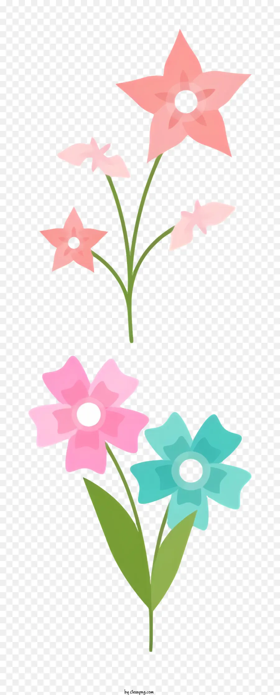 Flores，Flores Coloridas PNG