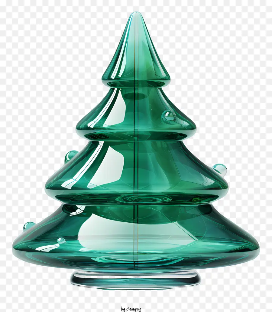 Árvore De Cristal Verde，Árvore De Natal De Vidro PNG