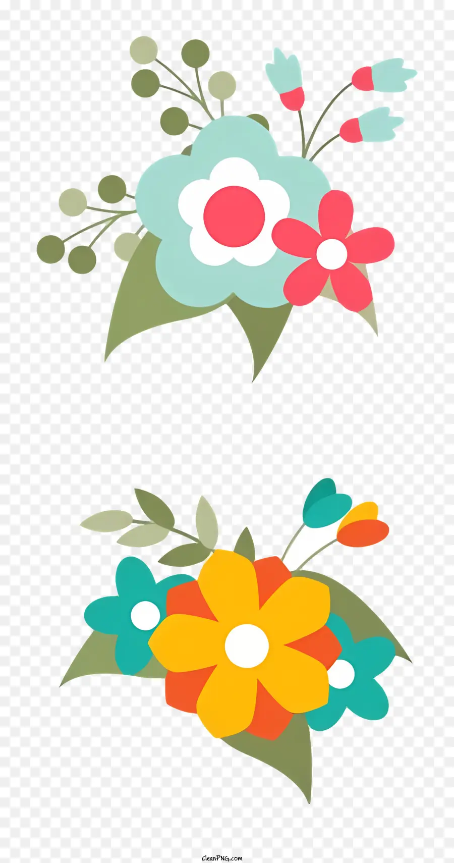 Buquê Floral，Flores PNG