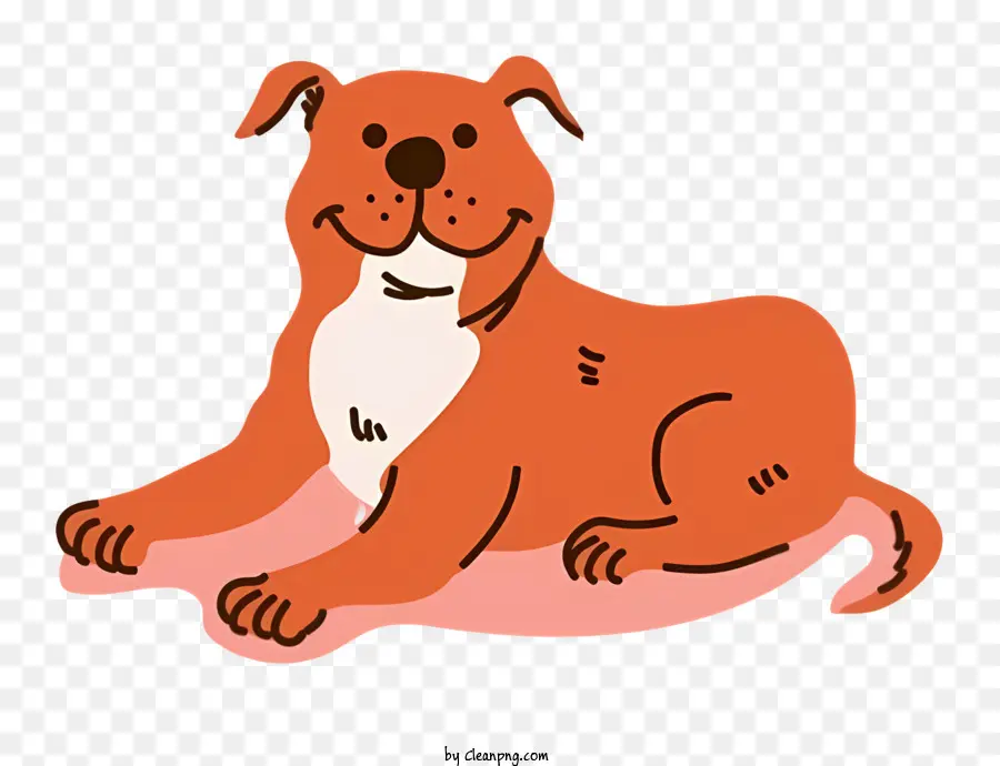 Cão Bonito，Cachorro Laranja PNG