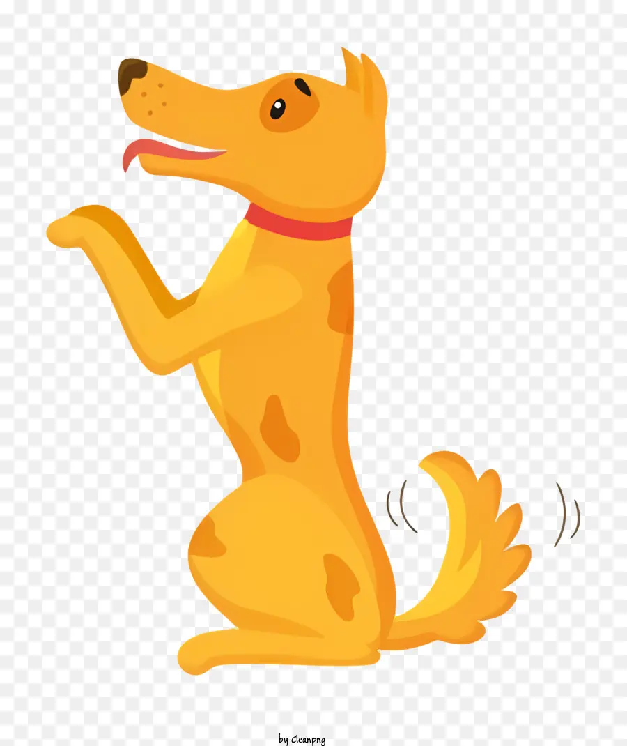 Bonito Dos Desenhos Animados Do Cão，Cão Sentado PNG