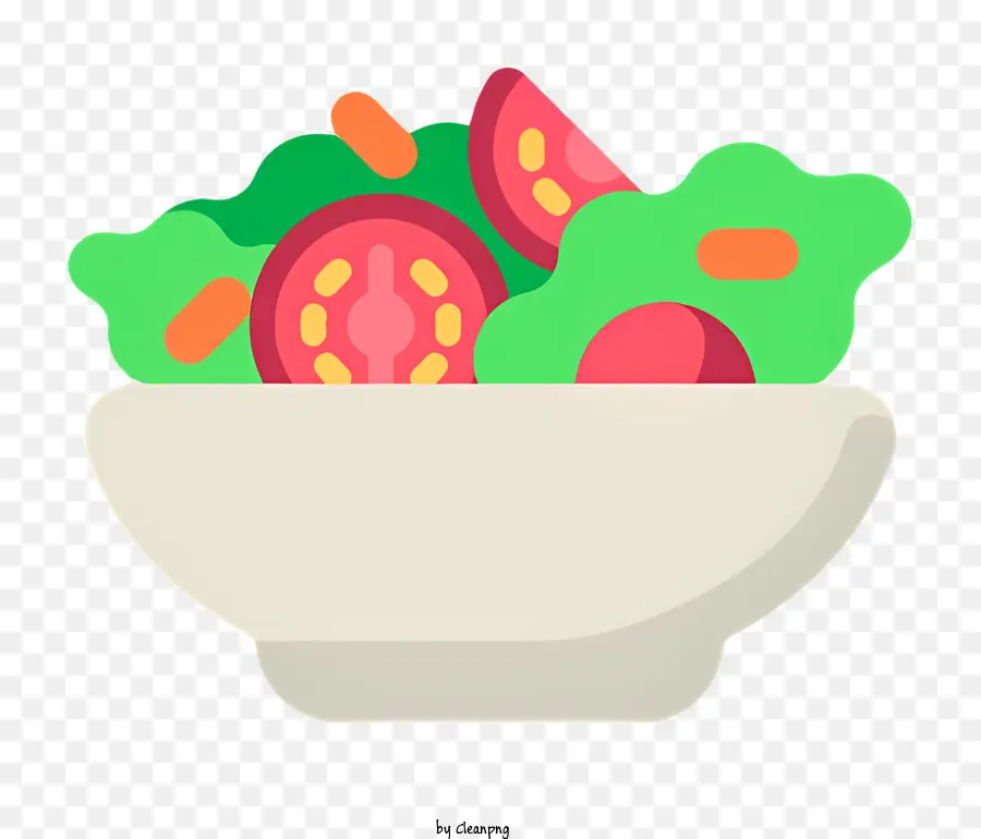 Tigela De Salada，Salada De Tomate PNG