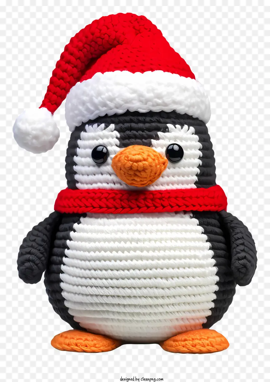 Pinguim Em Chapéu De Papai Noel，Panta Hat Penguin PNG