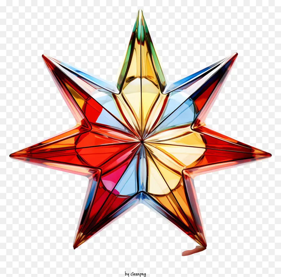 Objeto Em Forma De Estrela，Objeto De Vidro PNG