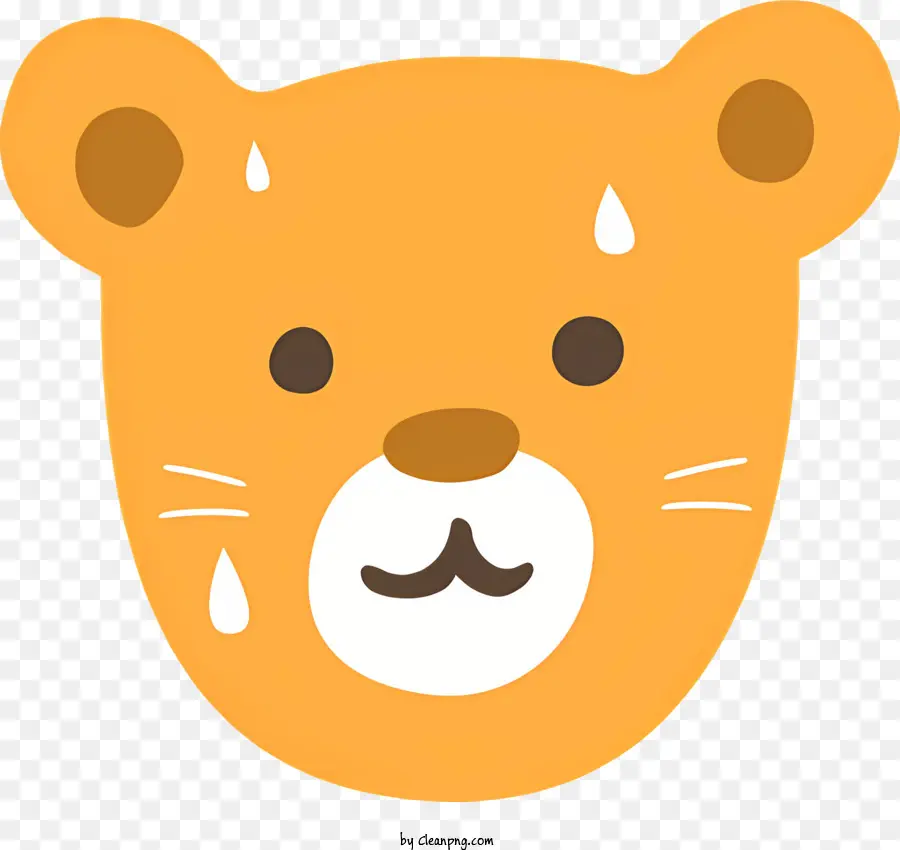 Urso Marrom，Urso Triste PNG