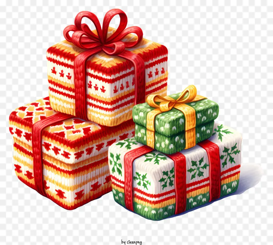 Caixas De Presente，Presentes De Natal PNG