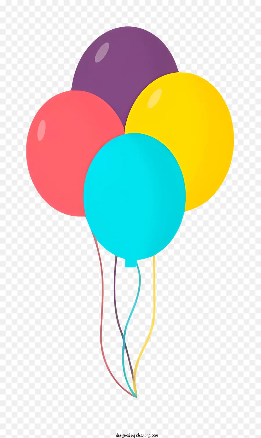 Balões，Colorido PNG