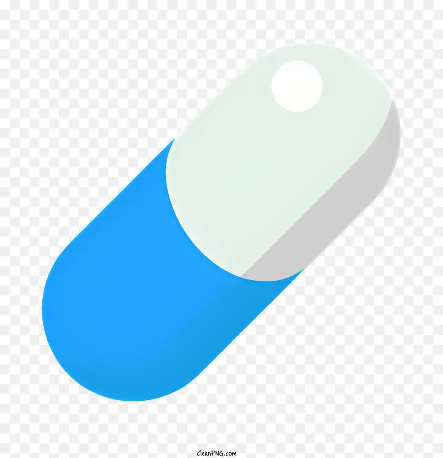 Pílula De Medicação，Pílula Azul E Branca PNG