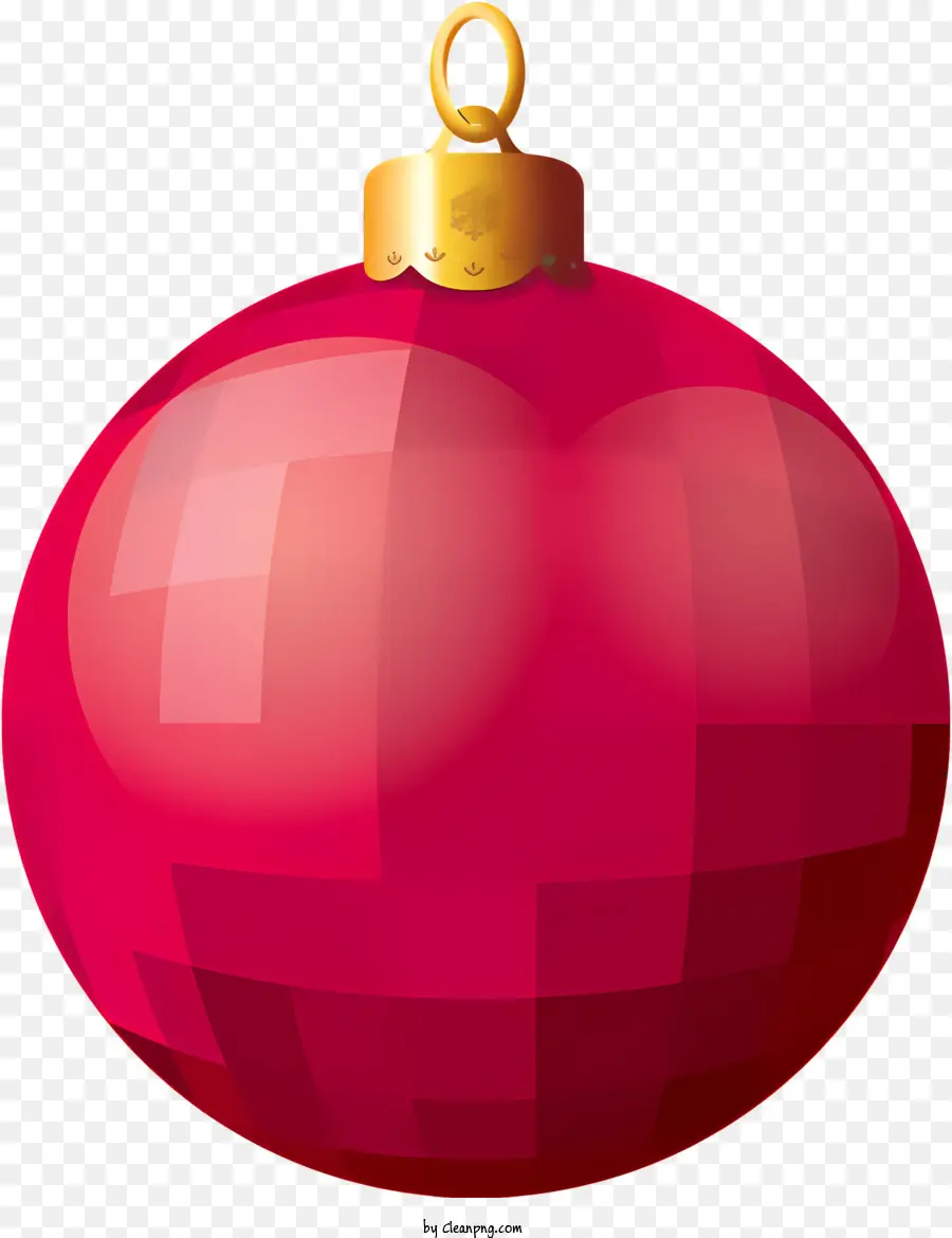 Enfeite De Natal，Enfeite Vermelho PNG