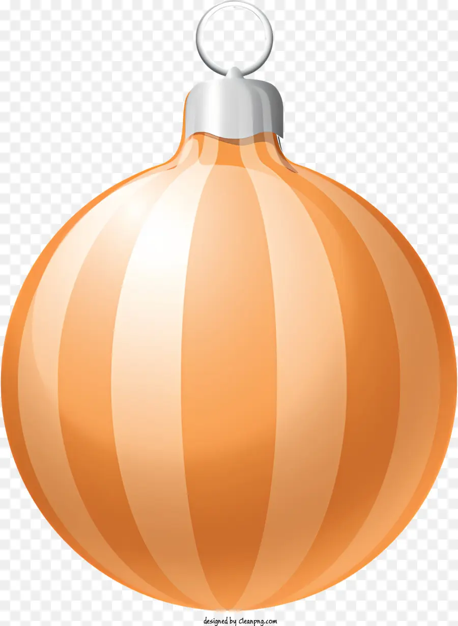 Enfeite De Natal，Bola Laranja PNG