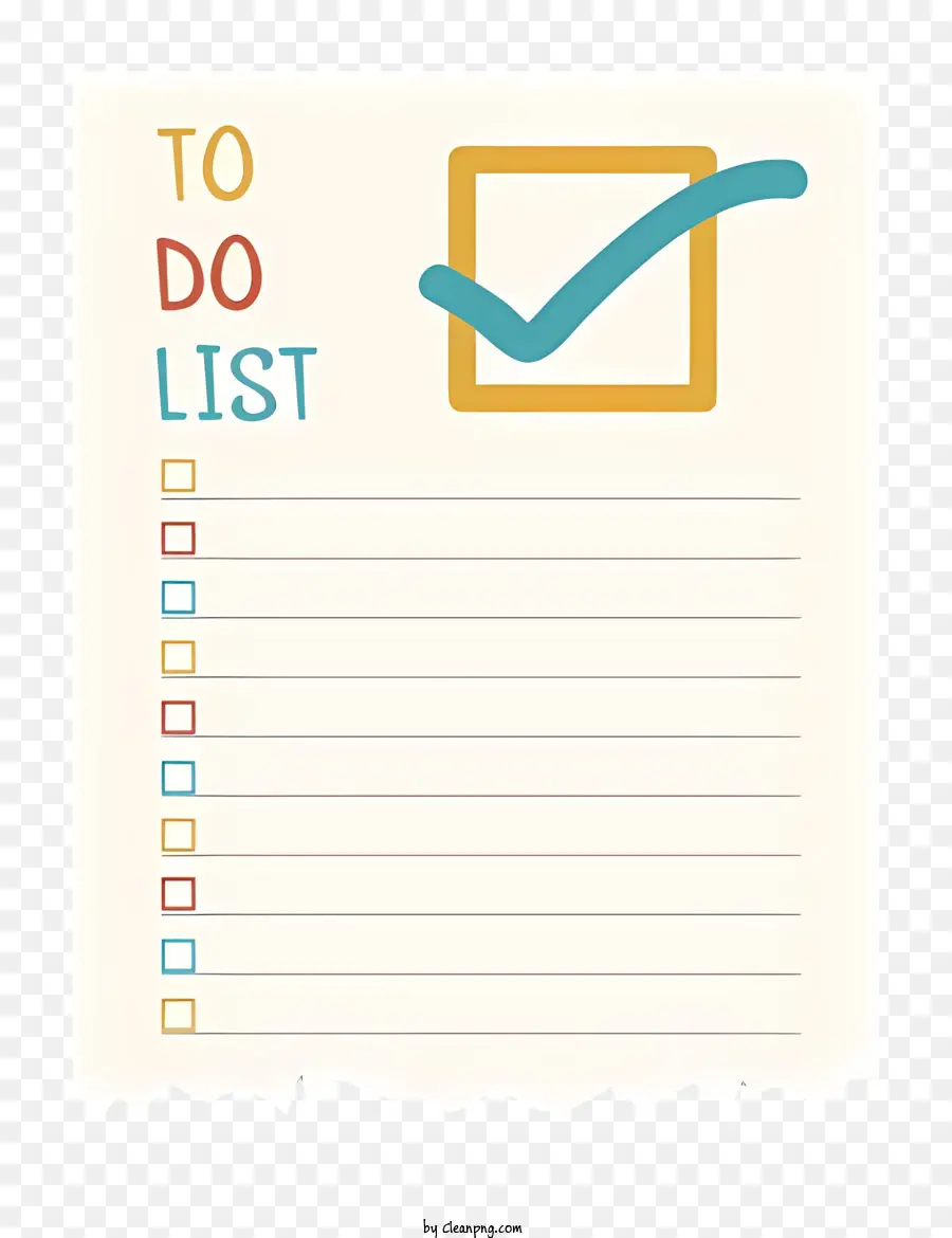 Lista De Verificação，Lista De Afazeres PNG