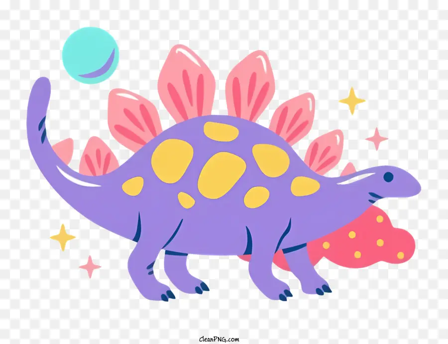 Dinossauro Roxo，Criatura Escamosa PNG