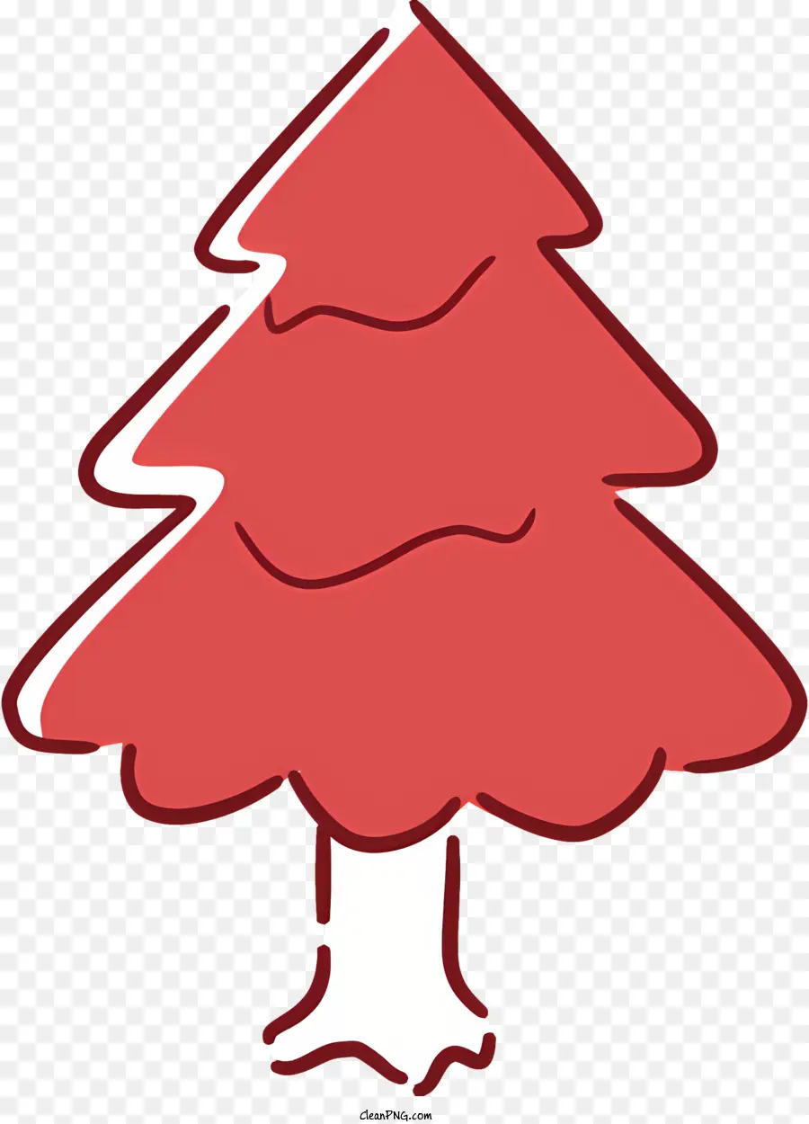 árvore De Natal，Vermelho árvore PNG