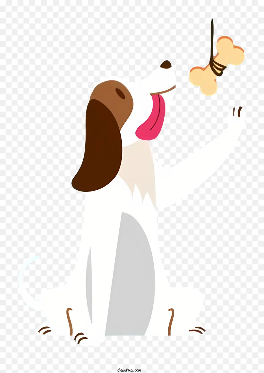 Ilustração Dos Desenhos Animados，Cachorro Com Osso PNG