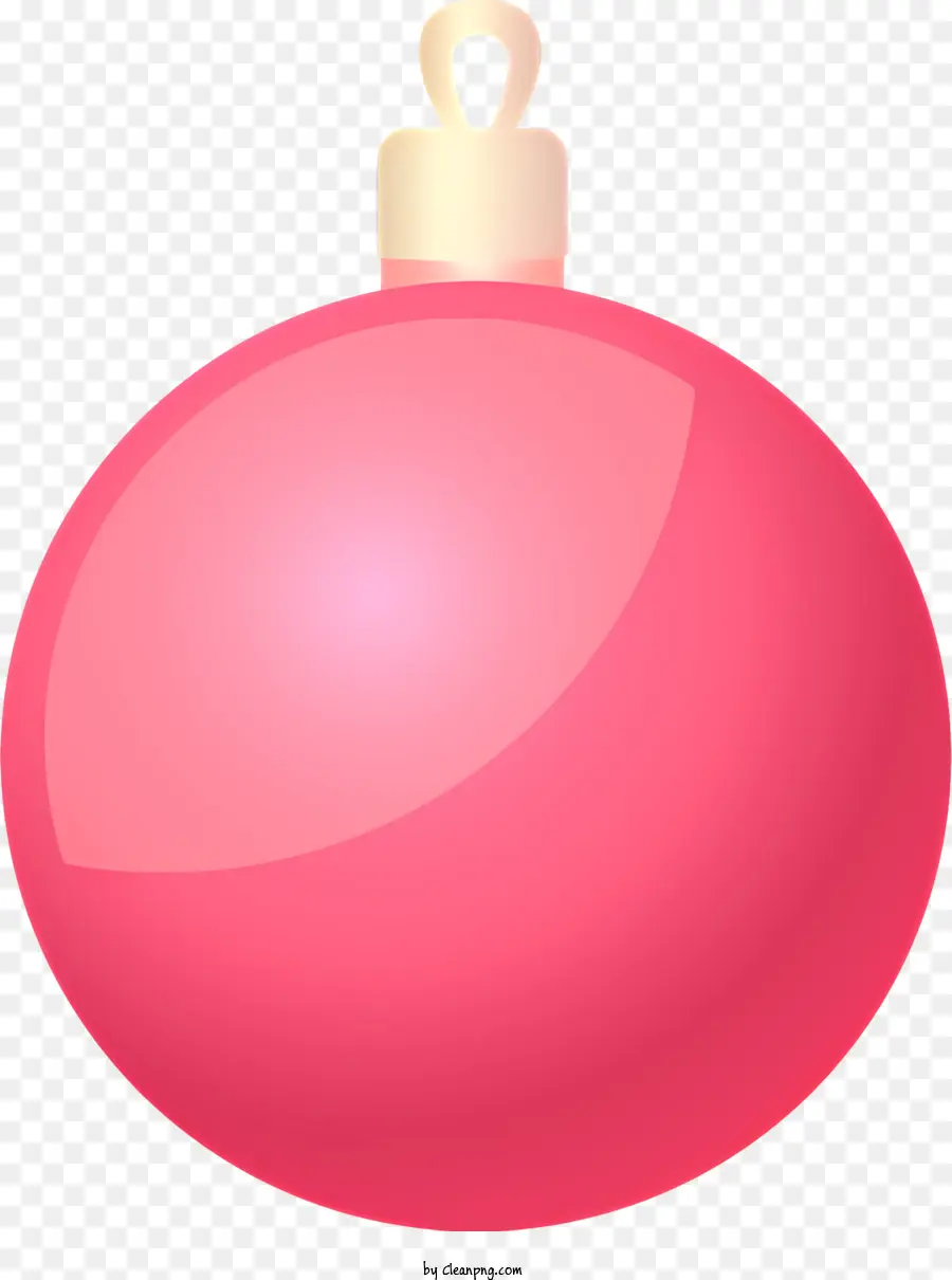 Cor De Rosa Enfeite，Enfeite De Bola PNG