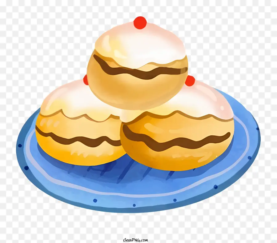 Tortas，Folhados De Creme PNG